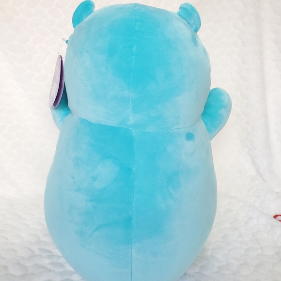 Hobart Hugmees Squishmallows 18 Inch BNWT Teal Hamster Easter Plush Toy - Picture 3 of 8